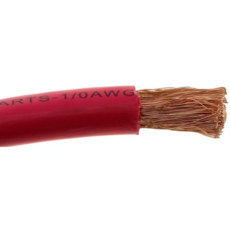 (864) CS0RV Bulk Cable (Red, 25', 1/0G)