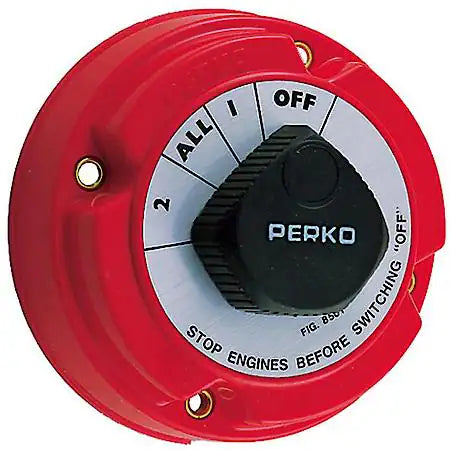 VLM 11501 Dual-Battery Selector & Master Disconnect Switch (50V, 250A, SP3T)