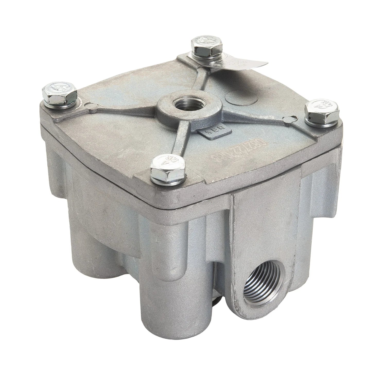 (057) R955102626N ROCKWELL R-12H Relay Valve (4 PSI, Vertical)