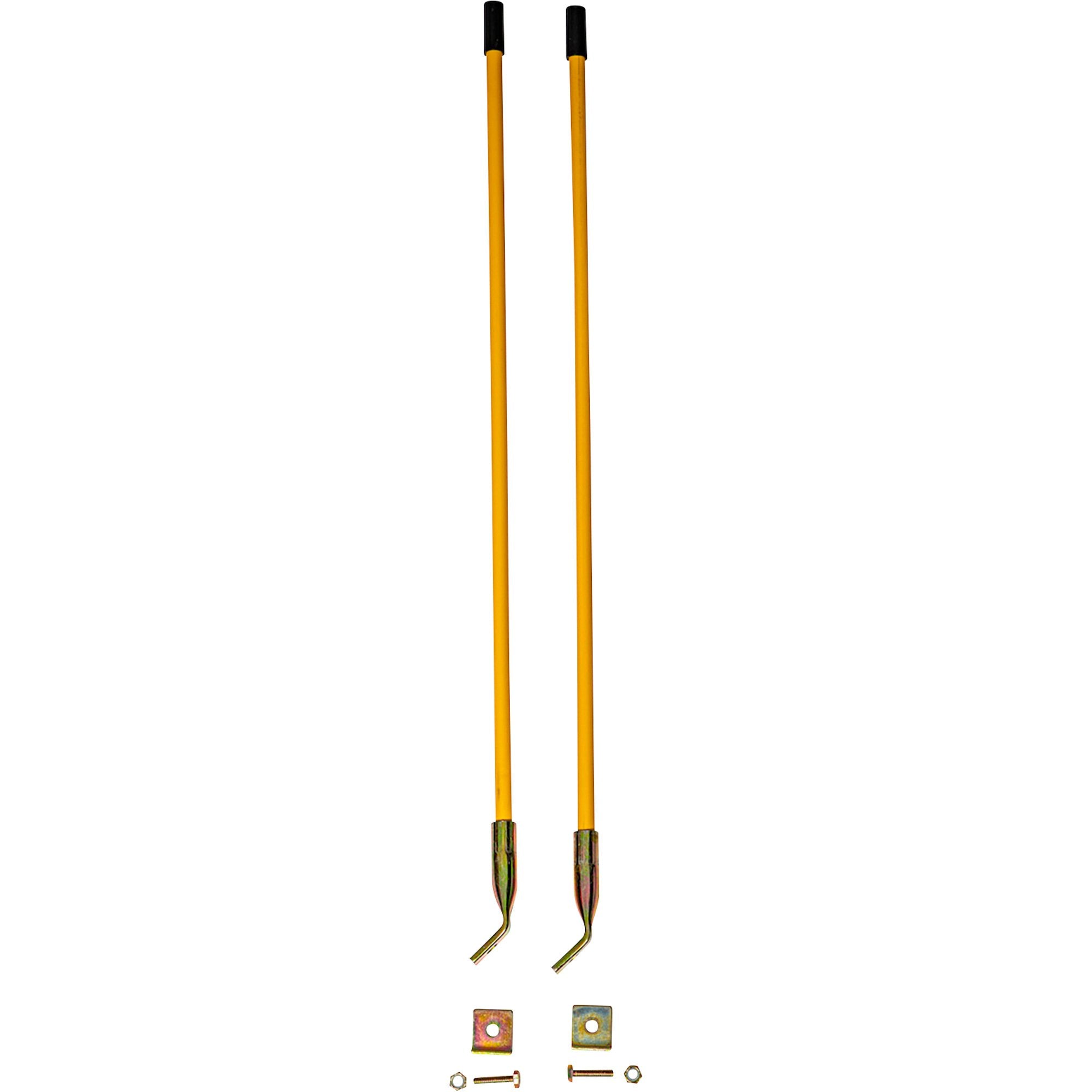 (840) 1308005 Buyers Snow Plow Guides Kit (Bolt On, Yellow, 26")