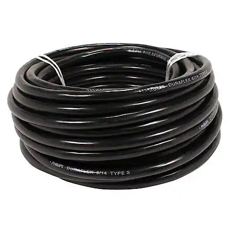 (864) CJ14-6L Standard Trailer Wire (14G, 6 Wire, 50') Sold Per Foot