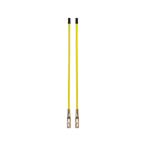 (840) 1308006 Buyers Snow Plow Guides Kit (Bolt On, Yellow, 27")