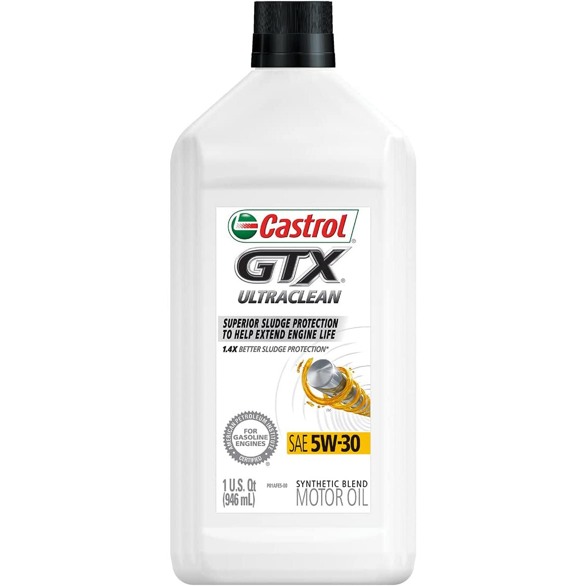 (130) 06144 | 5W-30 GTX ULTRACLEAN SYTHETIC BLEND 5W-30 MOTOR OIL : 1 QT