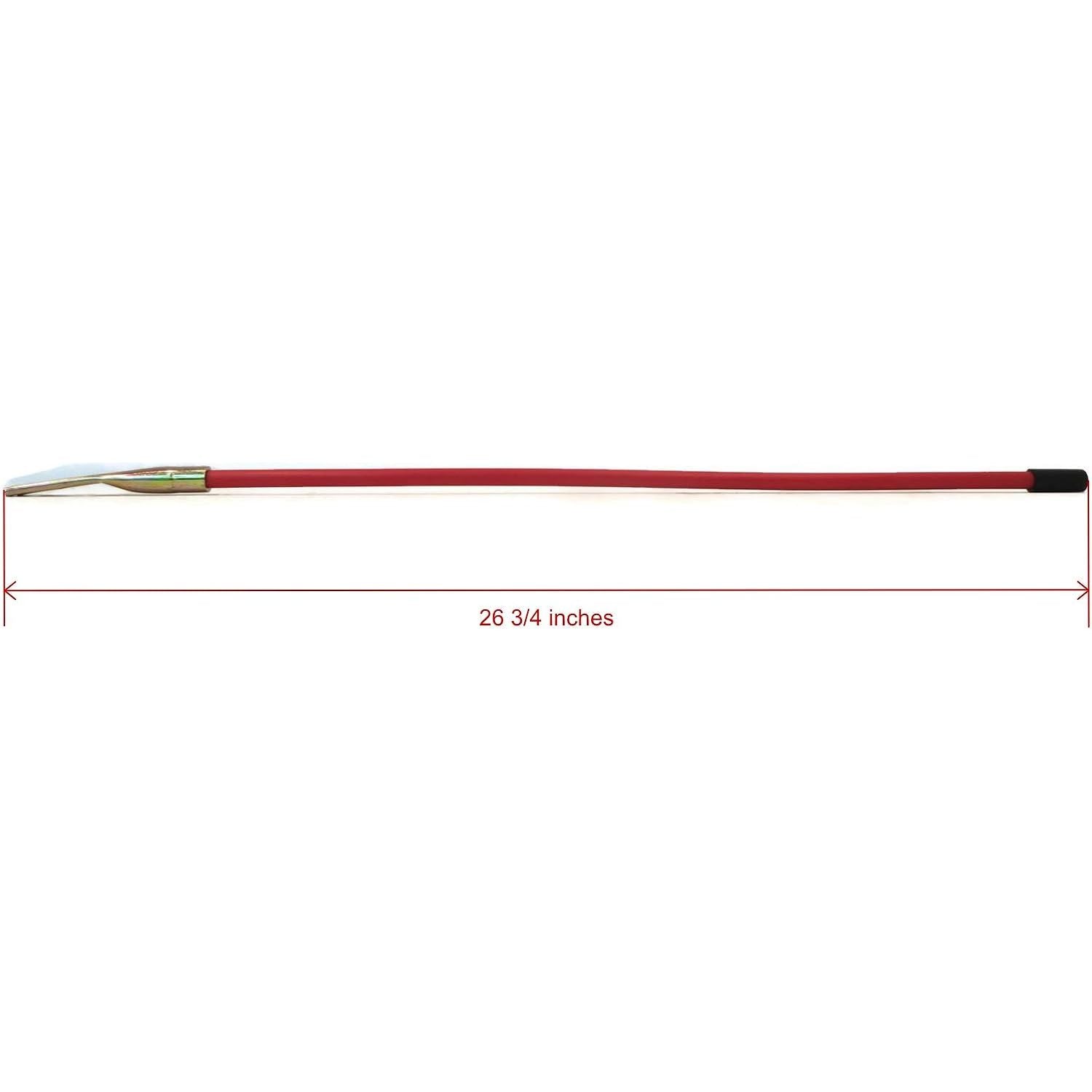 (840) 1308200 Buyers Snow Plow Guides Kit (Bolt On, Red, 27")