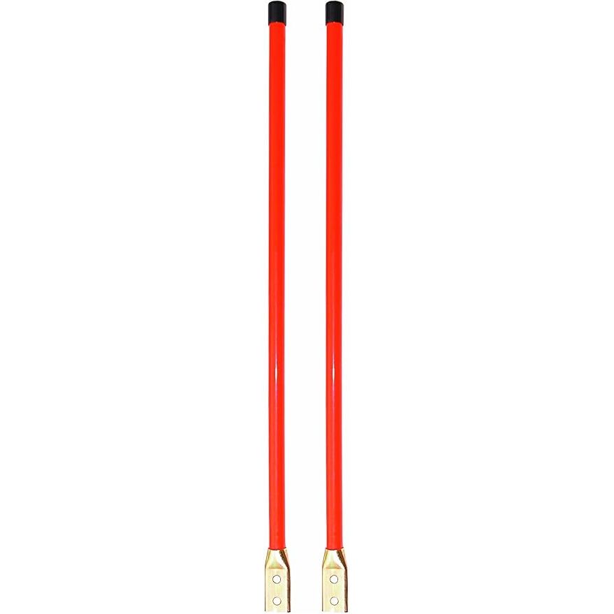 (840) 1308105 Buyers Snow Plow Guides Kit (Bolt On, Fluorescent, 28")