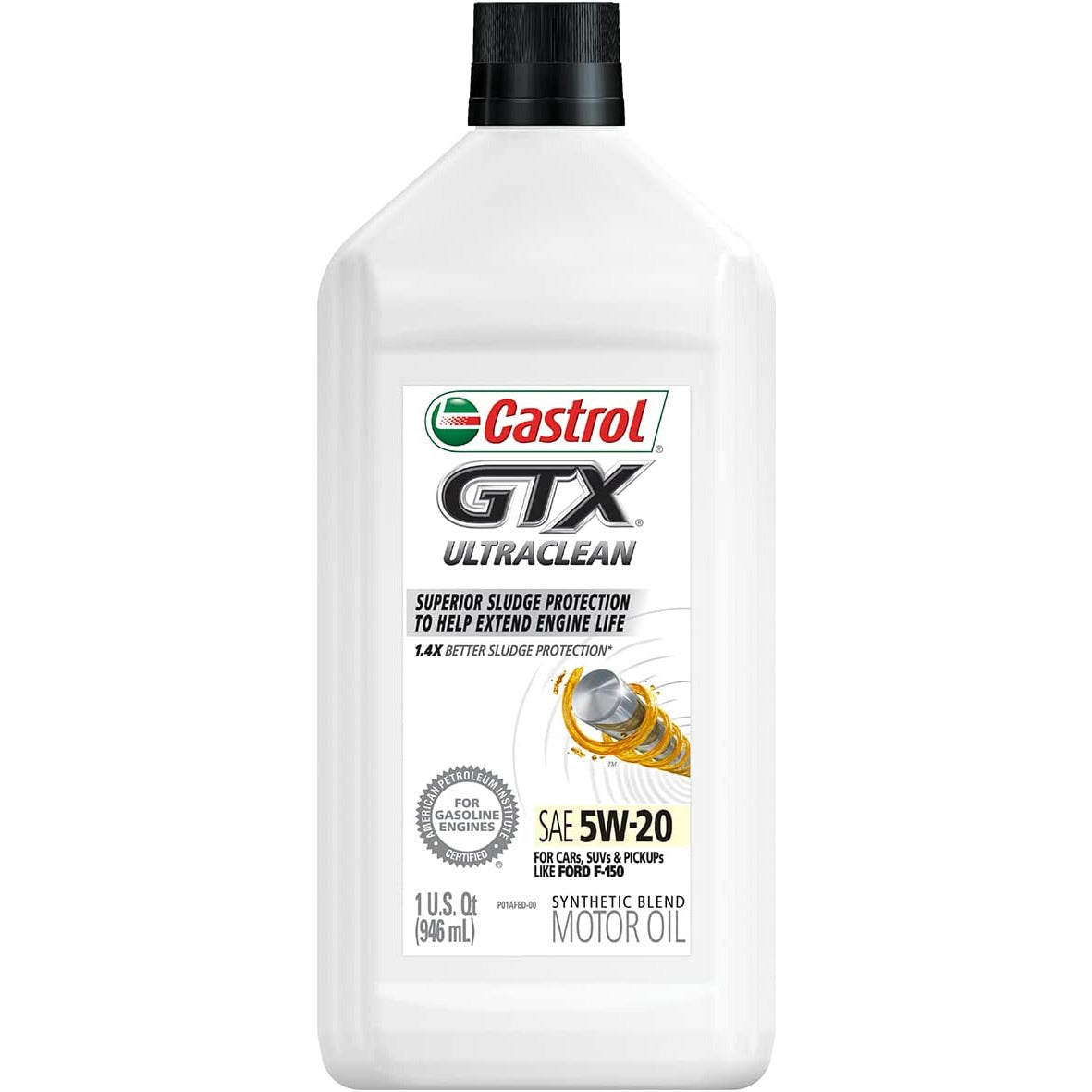 (130) 06140 | 5W-20 GTX ULTRACLEAN SYNTHETIC BLEND MOTOR OIL : 1 QT