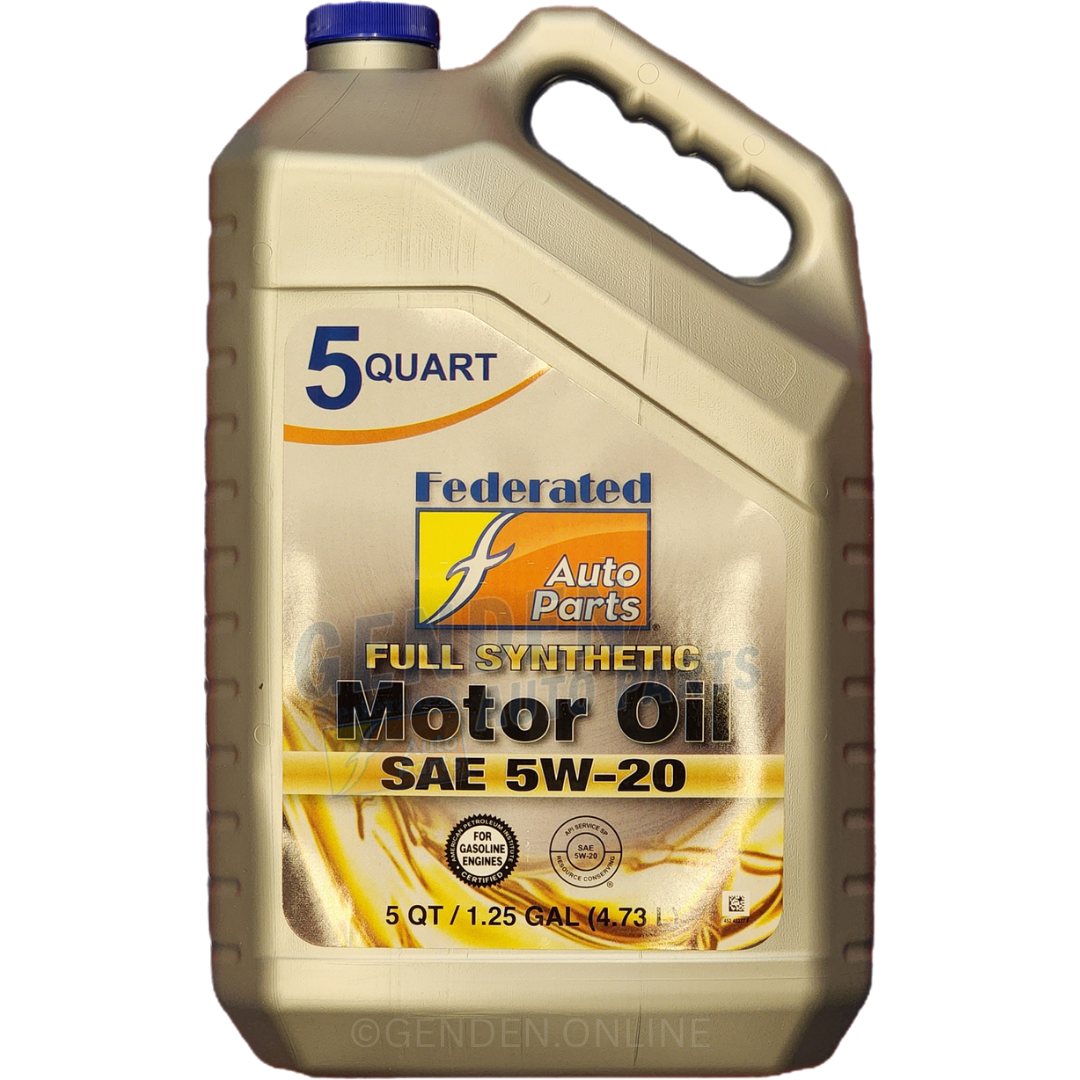 (130) 5275315 Federated SAE 5W20 Full Synthetic Motor Oil - Gallon
