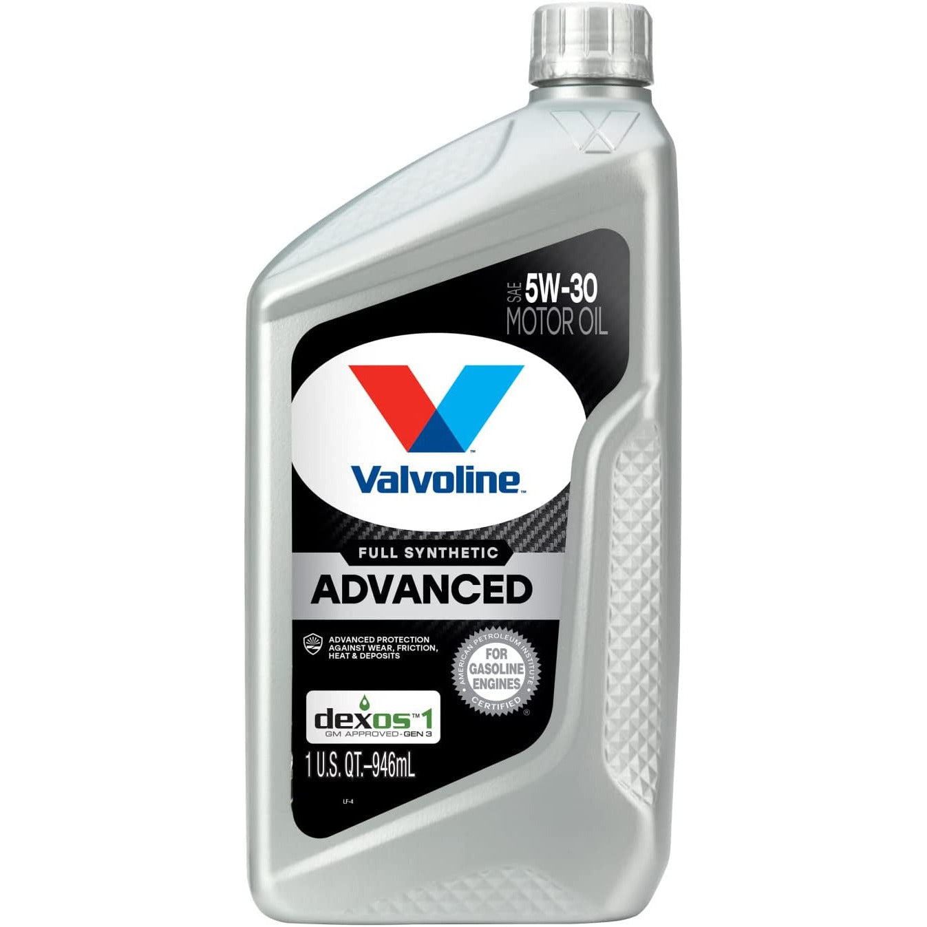 (945) VV955 | Valvoline Advanced Full Synthetic 5W-30 Motor Oil : 1 qt