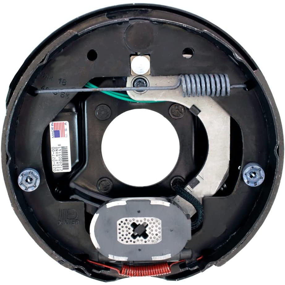 (712) DEX23-27I Dexter Electric Trailer Brake Assembly (RH, 3500lbs, 10")