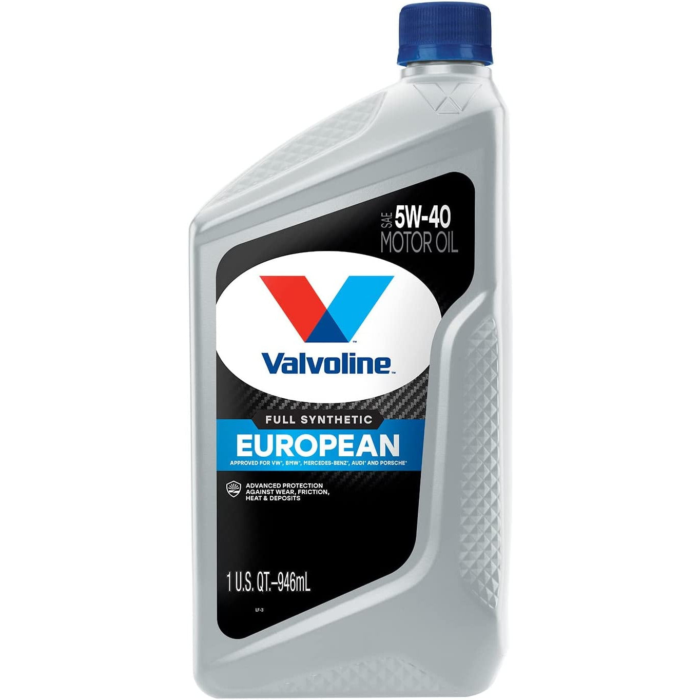 (945) VV966 | Valvoline European Vehicle Full Synthetic 5W-40 Motor Oil : 1 qt