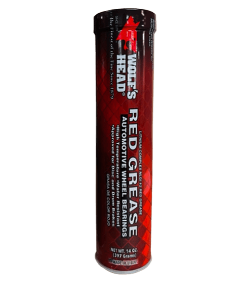 (130) 83688301 Wolf's Head Hi-Temp Red EP Lithium Grease (14 OZ)