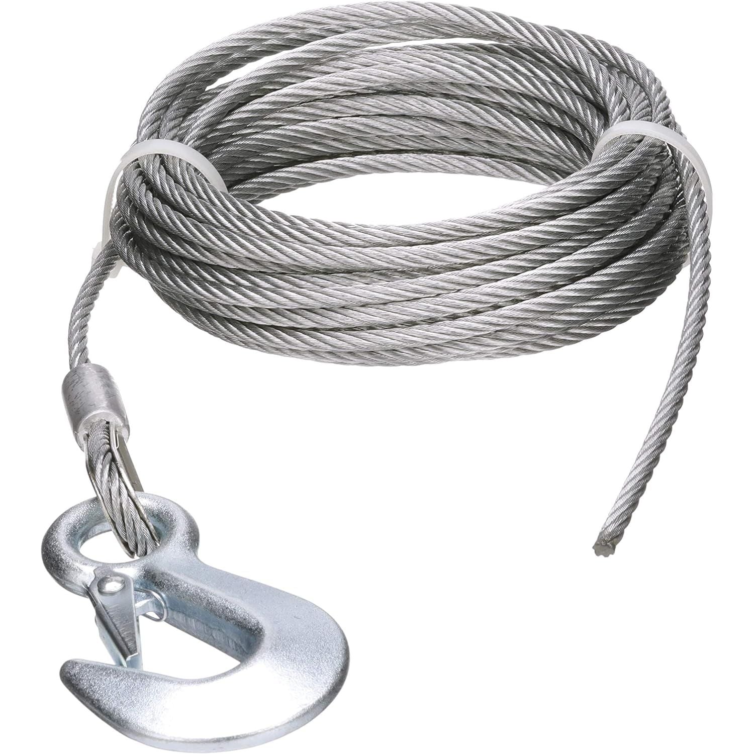 VLM 50-51181 Valmar Winch Cable (3/16" x 25')