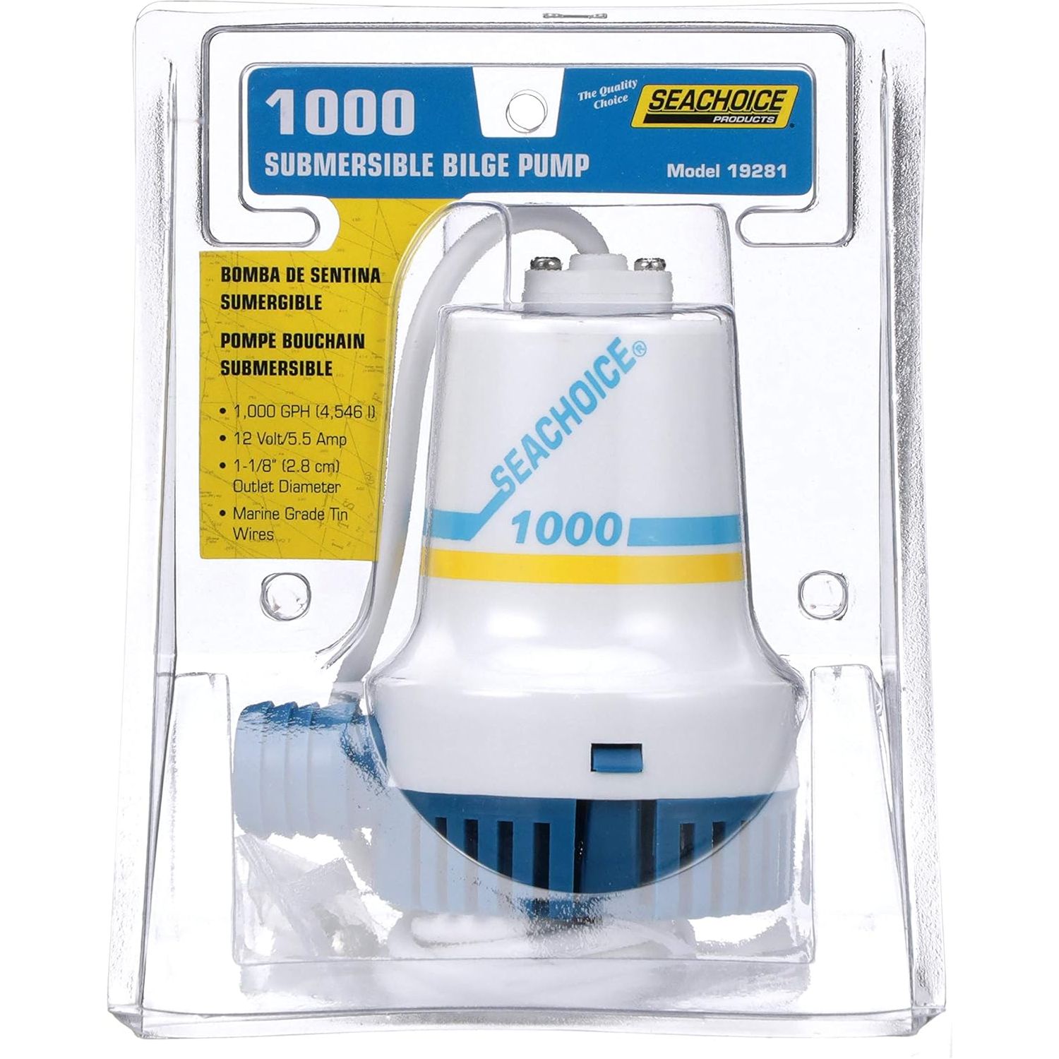 VLM 19281 Valmar Bilge Pump (1000 GPH)