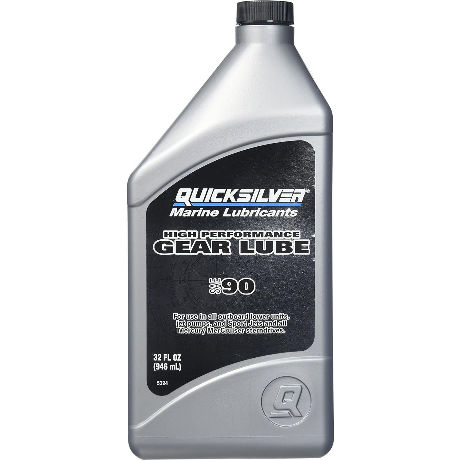 (010) 92858064Q01 QUICKSILVER High Performance Gear Lube SAE 90 (1 qt)