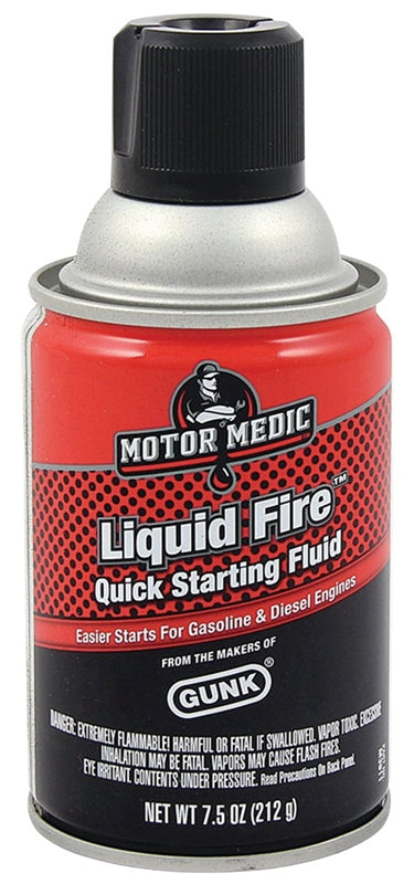 (770) M3911 | Motor Medic Liquid Fire Starting Fluid : 7.5 OZ