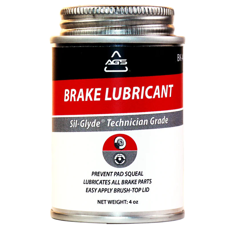 (135) BK-44 AGS Sil-Glyde Silicone Brake Lube Brush Top (4 oz)