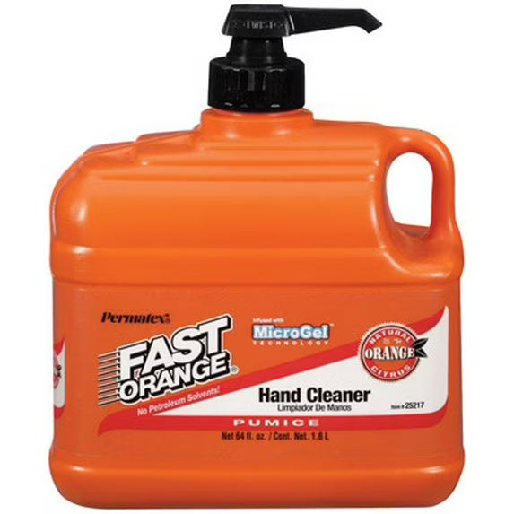 (735) 25217 PERMATEX FAST ORANGE Hand Cleaner (Pumice Lotion)