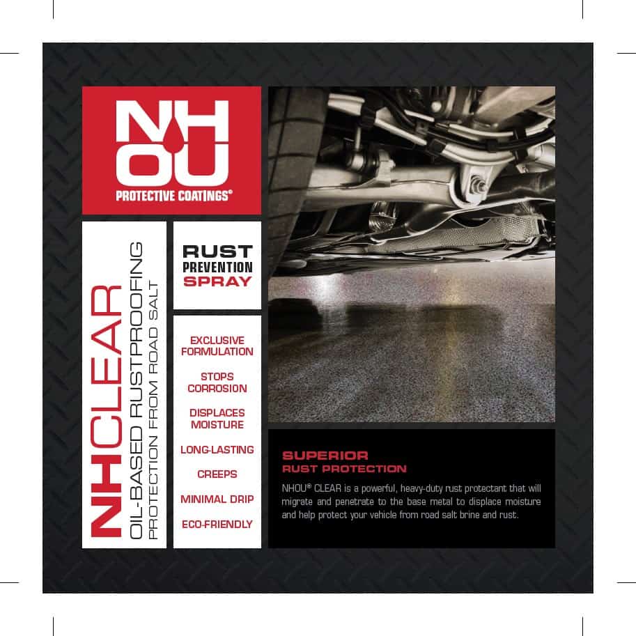 (710) NHC-1 NHOU Oil-Based Rustproofing (Clear, 1g)
