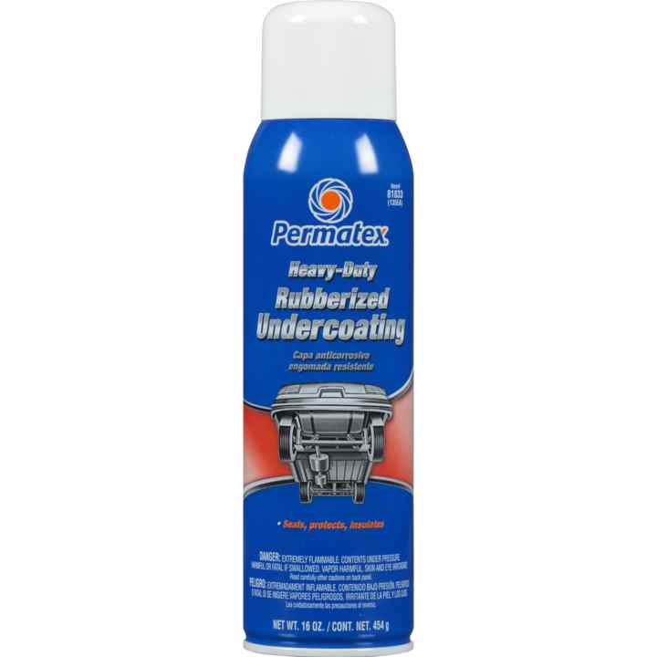 (735) 81833 Permatex Rubberized Undercoat, 16 oz