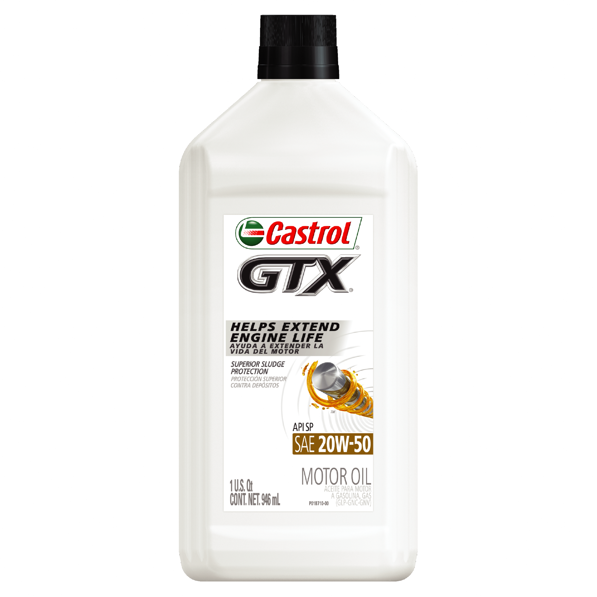 (130) 06147 | 20W-50 GTX CONVENTIONAL MOTOR OIL : 5 QT