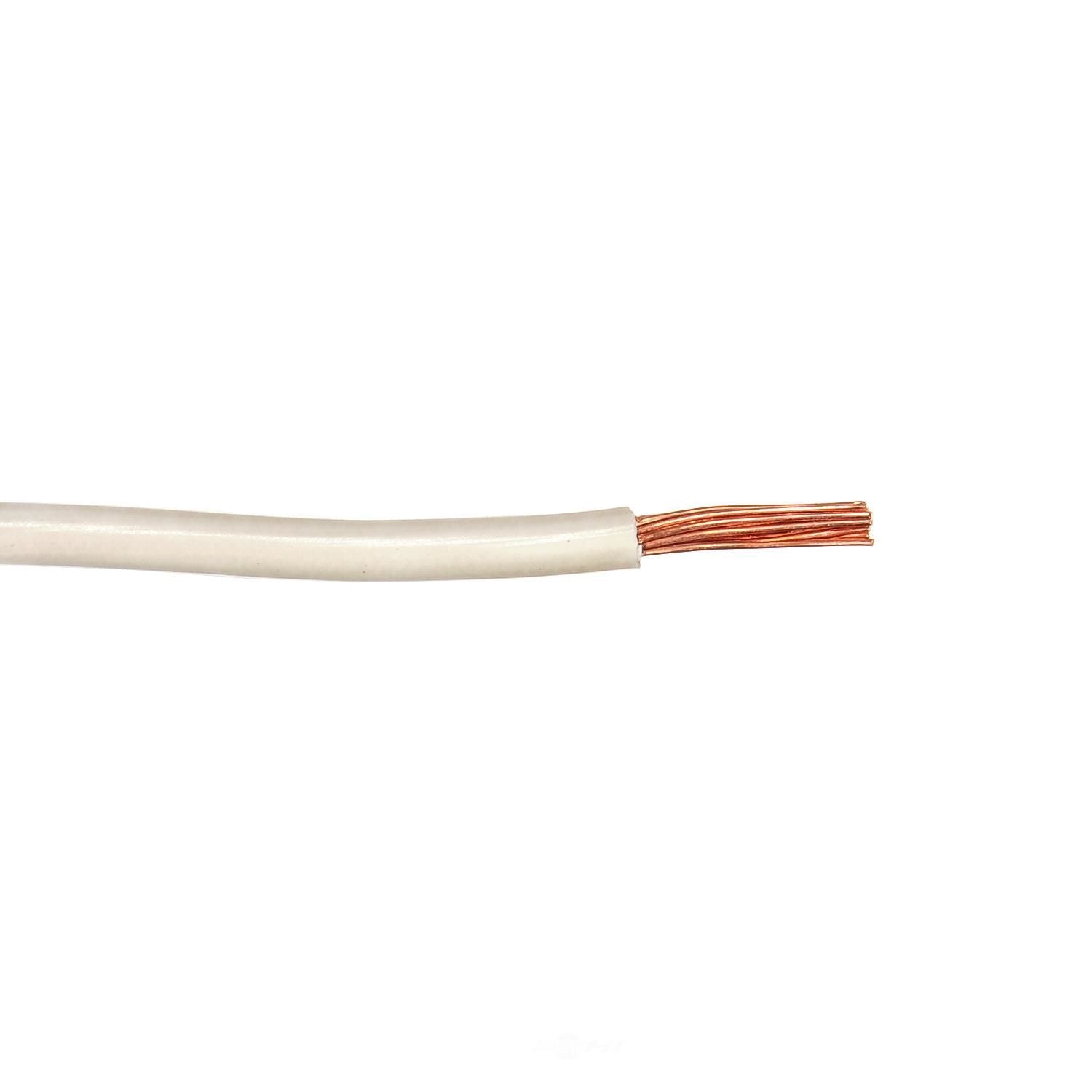 (864) C12EW Bulk Primary Wire (White, 12G)