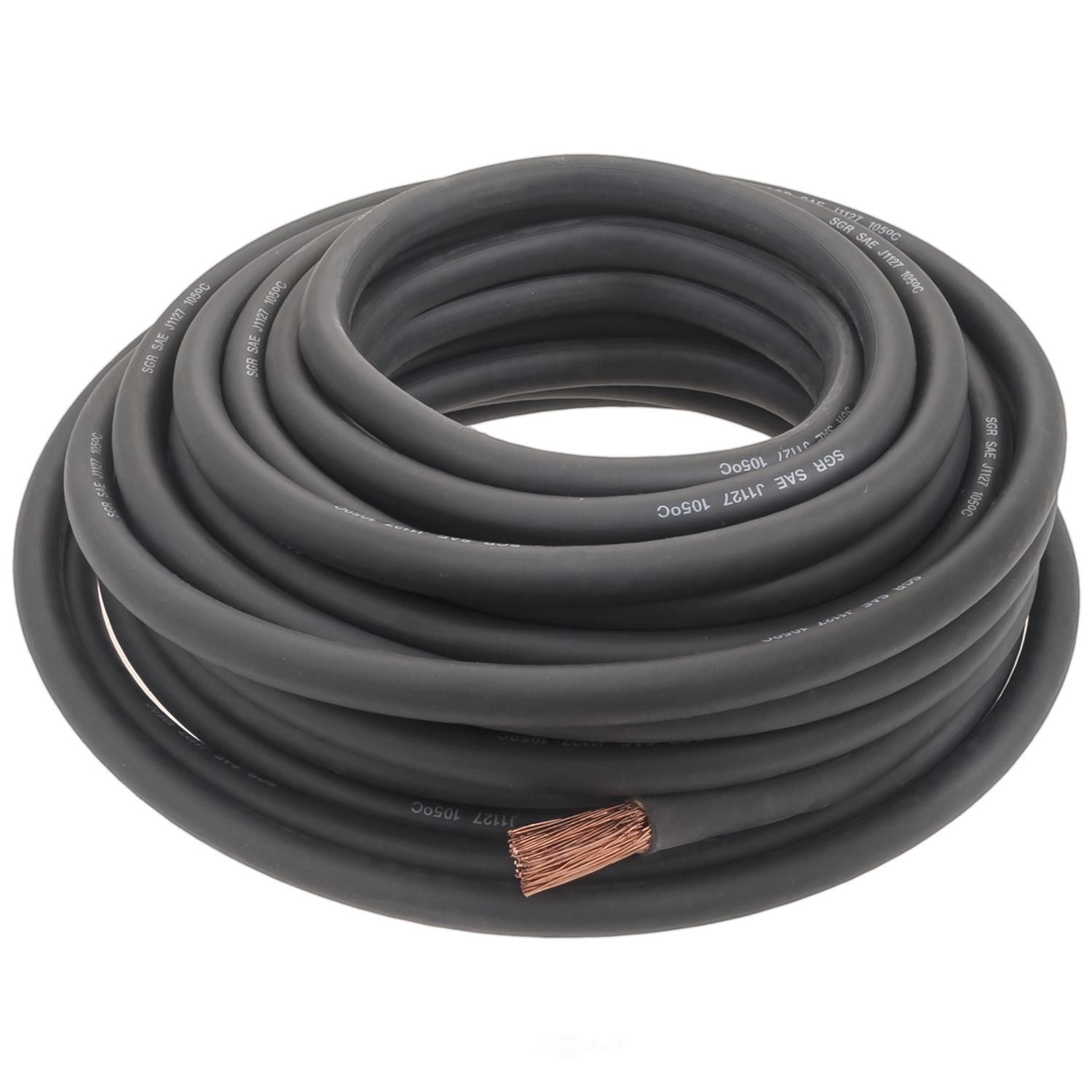 (864) CS00V Bulk Cable (Black, 25', 2/0G)