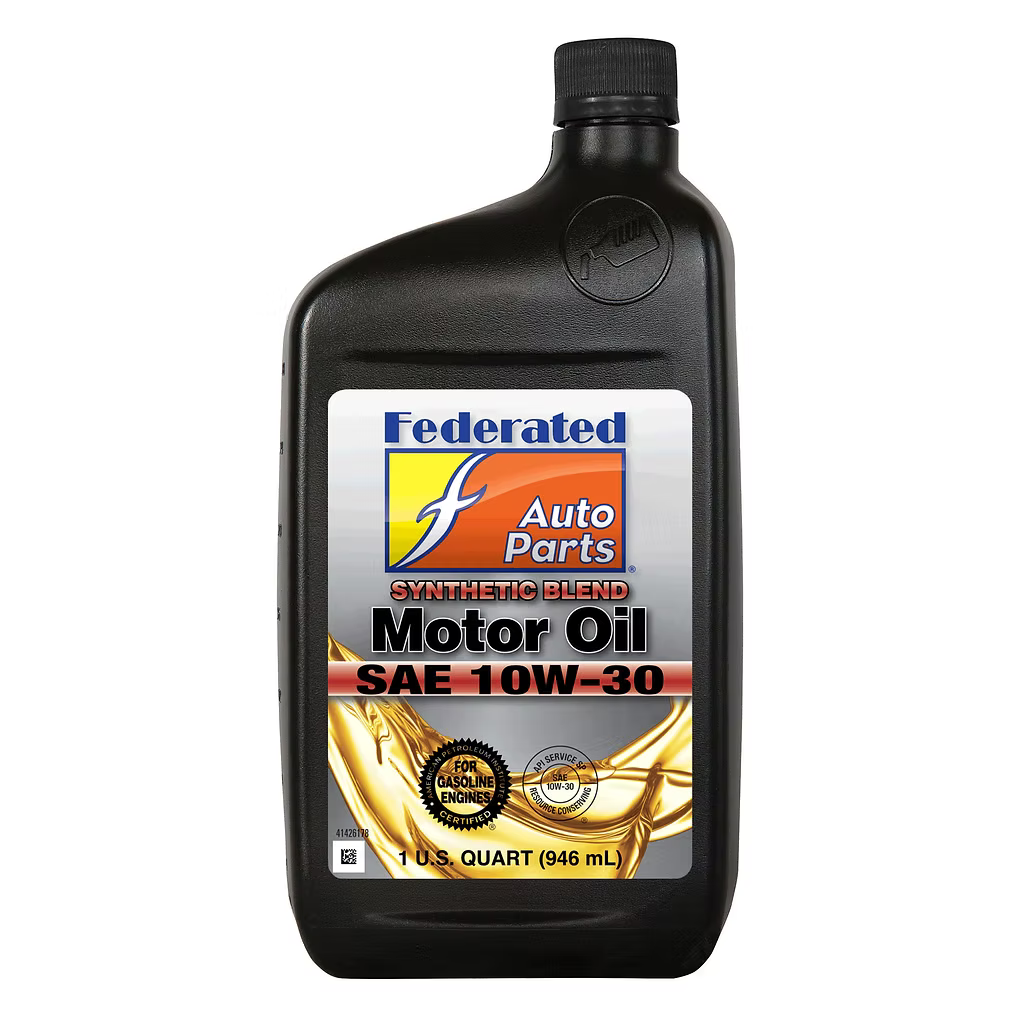 (130) 5275103 | FEDERATED 10W-30 SYN BLEND MOTOR OIL : 1 QT