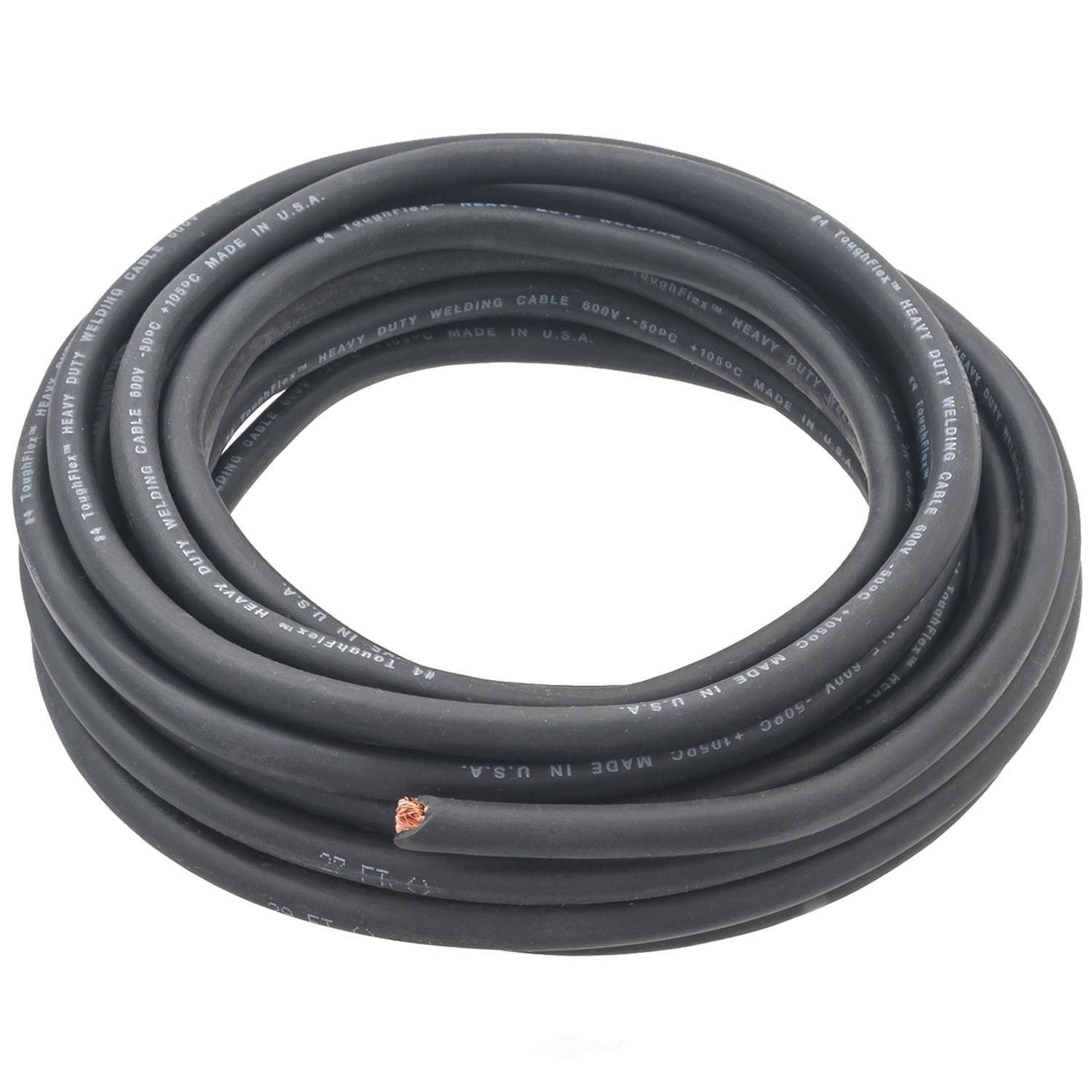 (864) WC4V Standard Welding Cable (Black, 25', 4G)