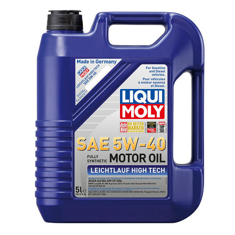 (560) 2332 | LIQUI MOLY SAE 5W40 FULL SYN HIGH TECH | 5 L