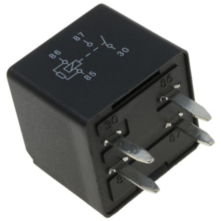 (862) RY280 Standard Multi Purpose Relay (4 Thin Terminals, Square, 30A)