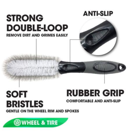 CND AC198 Carrand Deluxe Wheel Washing Detail Brush