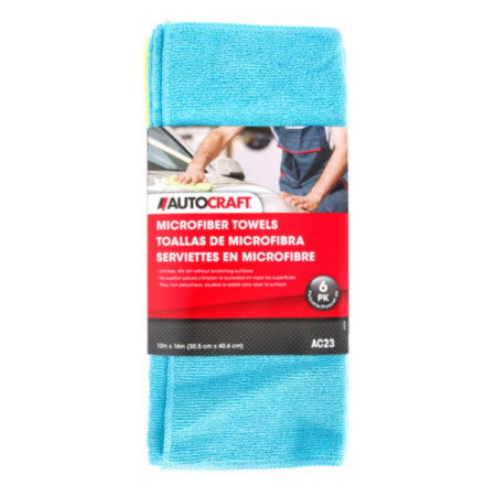 ATO AC23 Autocraft Microfiber Towels (6 pk)