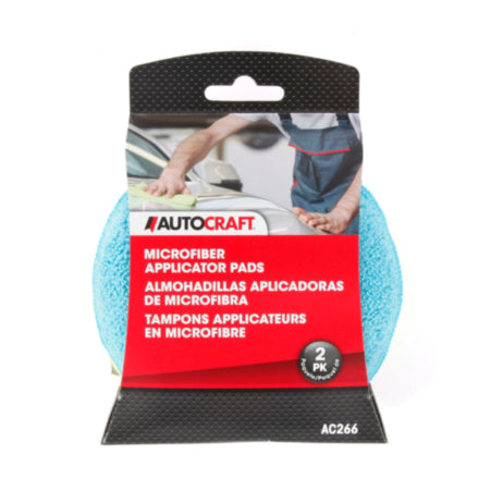 ATO AC266 Autocraft Microfiber Applicator Pads (2 pk)