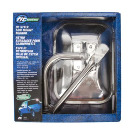 MRR 3571 K-Source 3-Point Truck Mirror (Universal, 7.5" x 10.5")