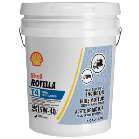 LUB 550045128 | ROTELLA ENGINE OIL T4 HEAVY DUTY 15W40 CONVENTIONAL | 5 GAL