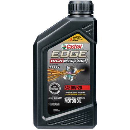 (130) 15B0D3 | 0W-20 EDGE FULL SYNTHETIC HIGH MILEAGE MOTOR OIL : 1 QT