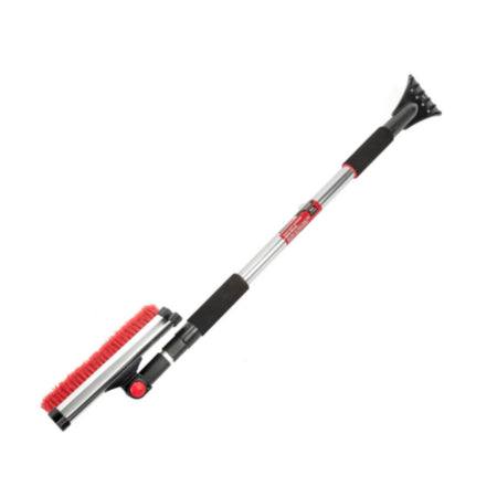 DAP AC4502 Autocraft Extendable Snow Broom w/ Pivoting Chisel (50")