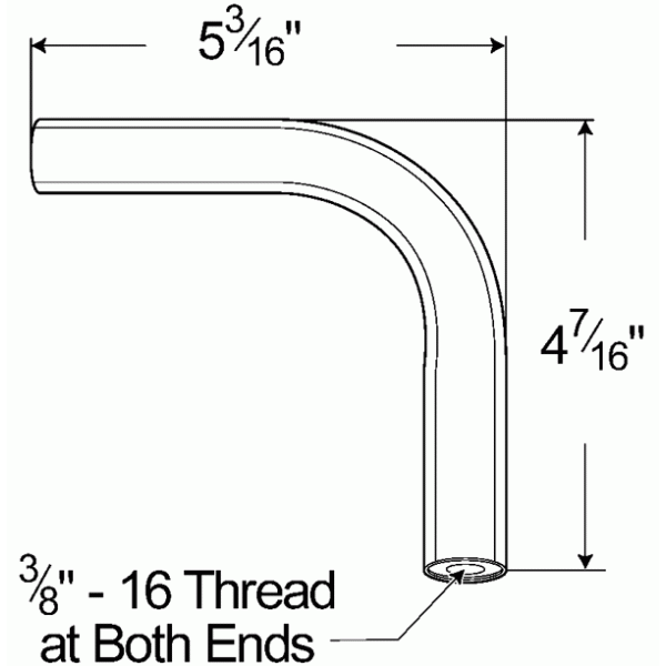 LTG 10623 Grote 90º Extension Arm