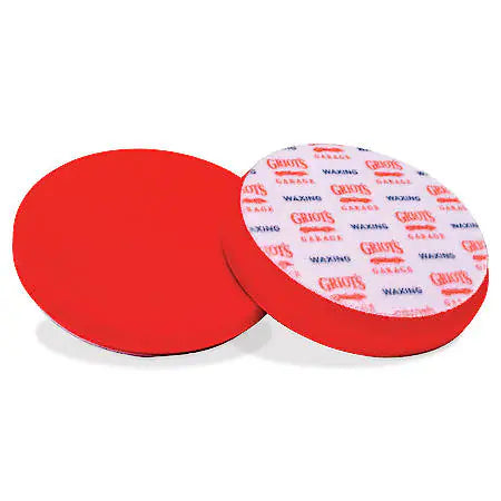GRT 10618W Griot's Garage 6.5" Red Foam Waxing Pad