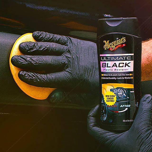 MEG G15812 Meguiar's Ultimate Black Plastic Restorer (12 oz)