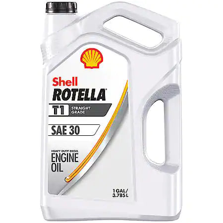 LUB 550054449 | SHELL ROTTELLA T1 SAE 30 | 1 US GAL