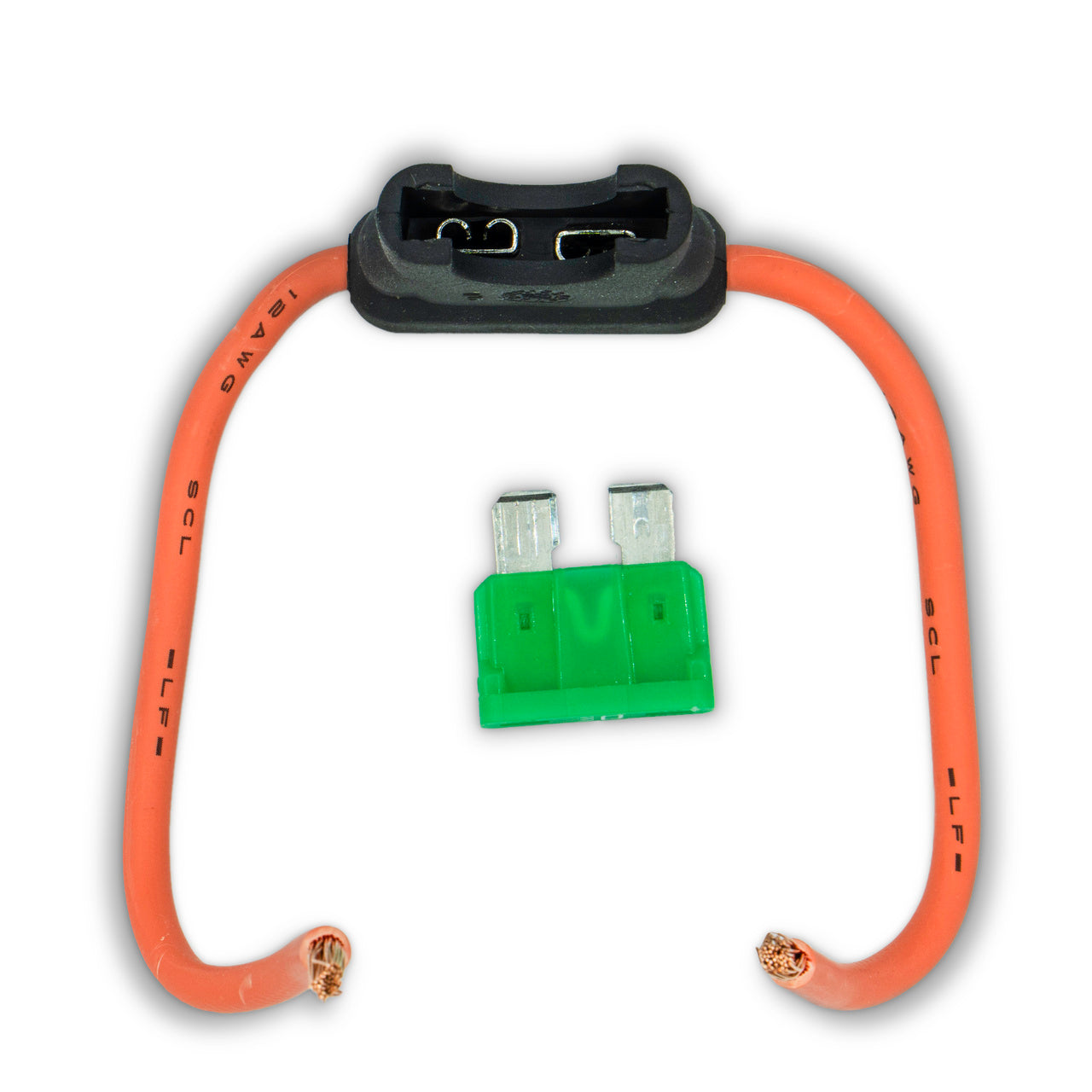 (575) FHA30BP Littelfuse In-Line ATO Fuse Holder w/ Fuse (30A)