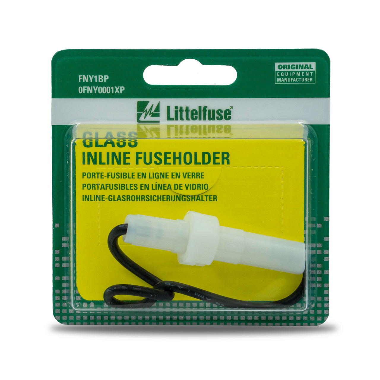 (575) 0FNY0001XP Littelfuse In-Line Glass Fuse Holder