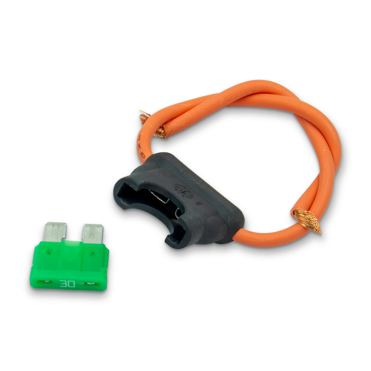 (575) FHA30BP Littelfuse In-Line ATO Fuse Holder w/ Fuse (30A)