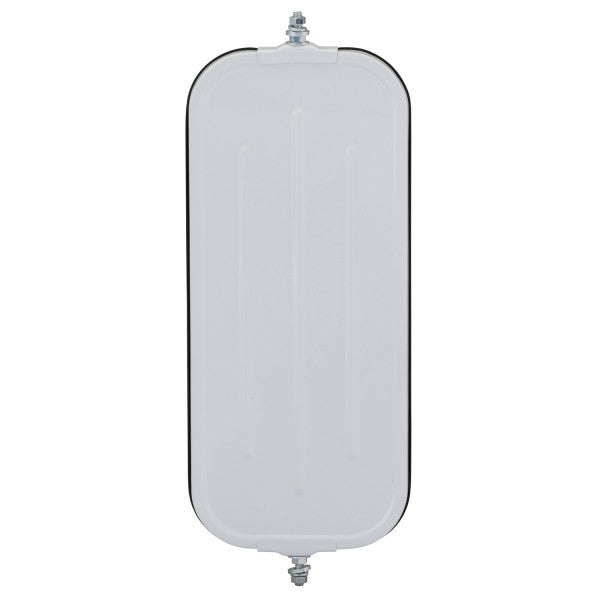 LTG 16091 Grote OEM-Style Flat Ribbed-Back West Coast Mirror (White)
