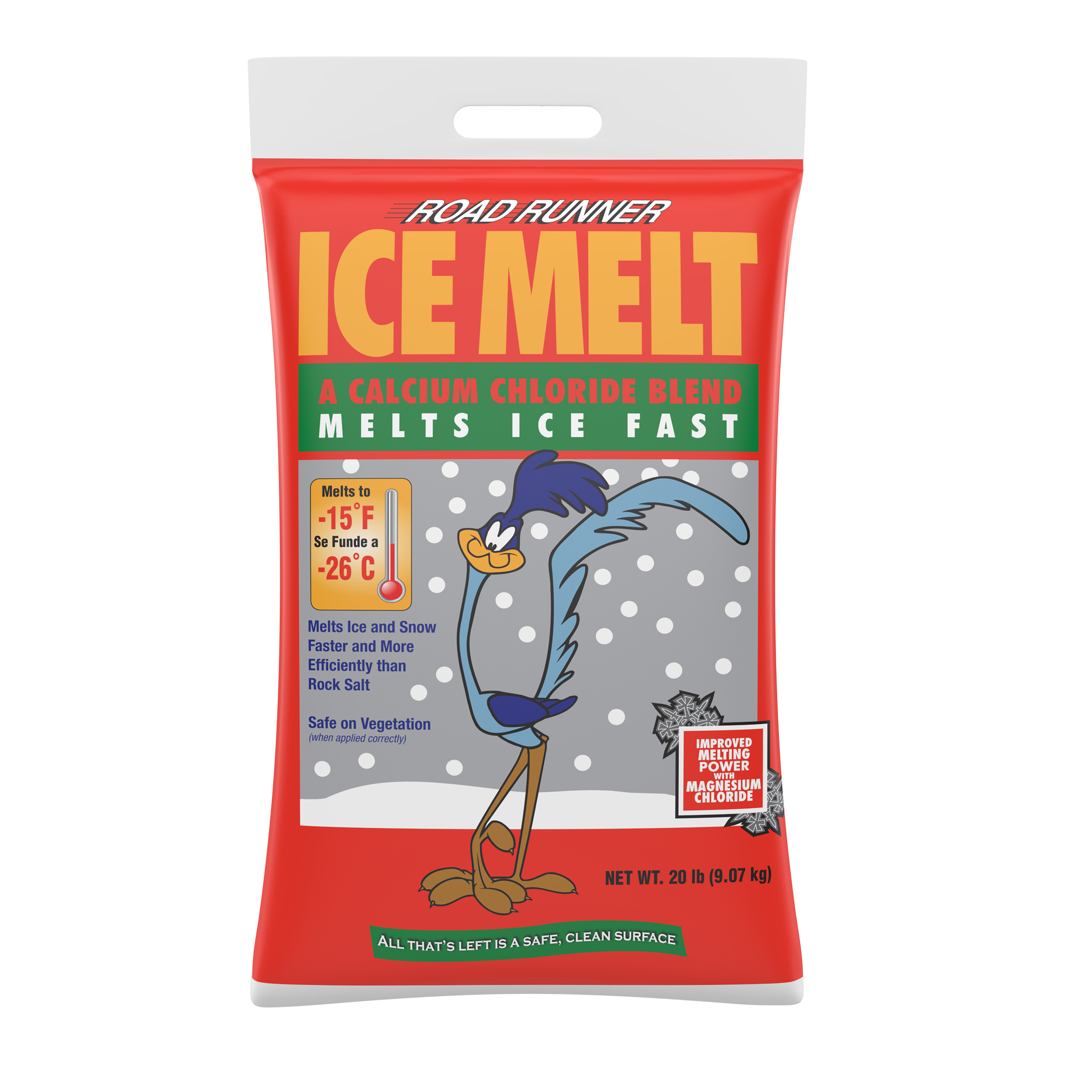 WF 20B-RR Road Runner Ice Melt (20lbs Bag)
