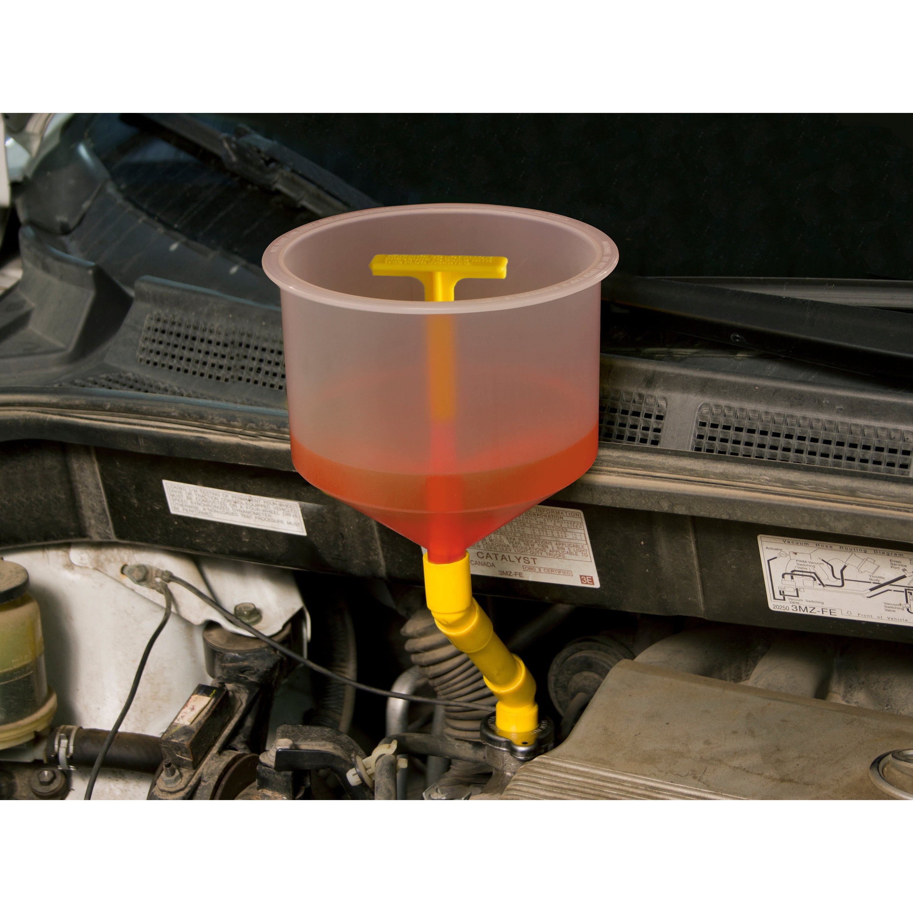 LST 24680 Spill-Free Coolant Funnel