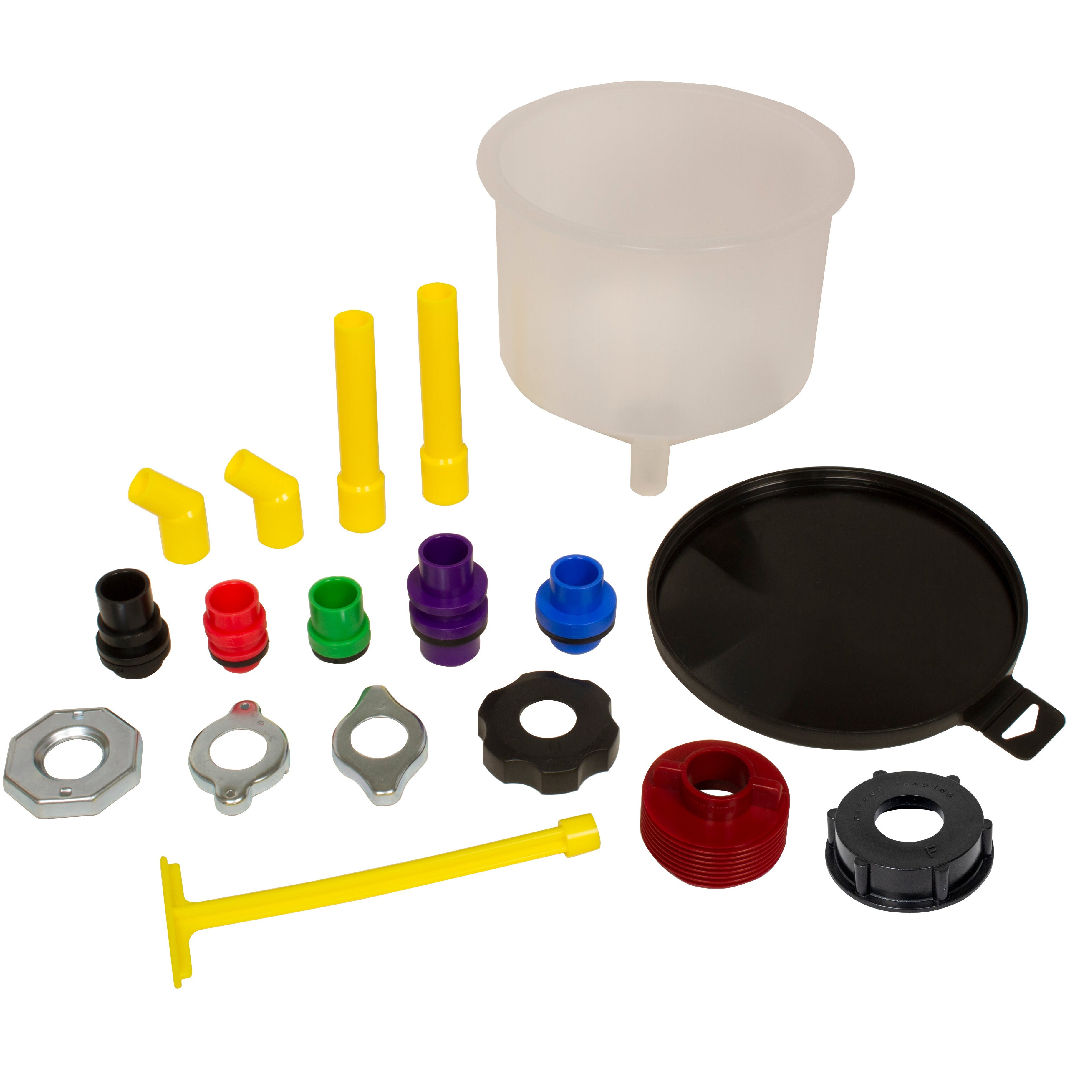 LST 24780 Lisle Spill-Free Coolant Funnel Kit (18 pc)