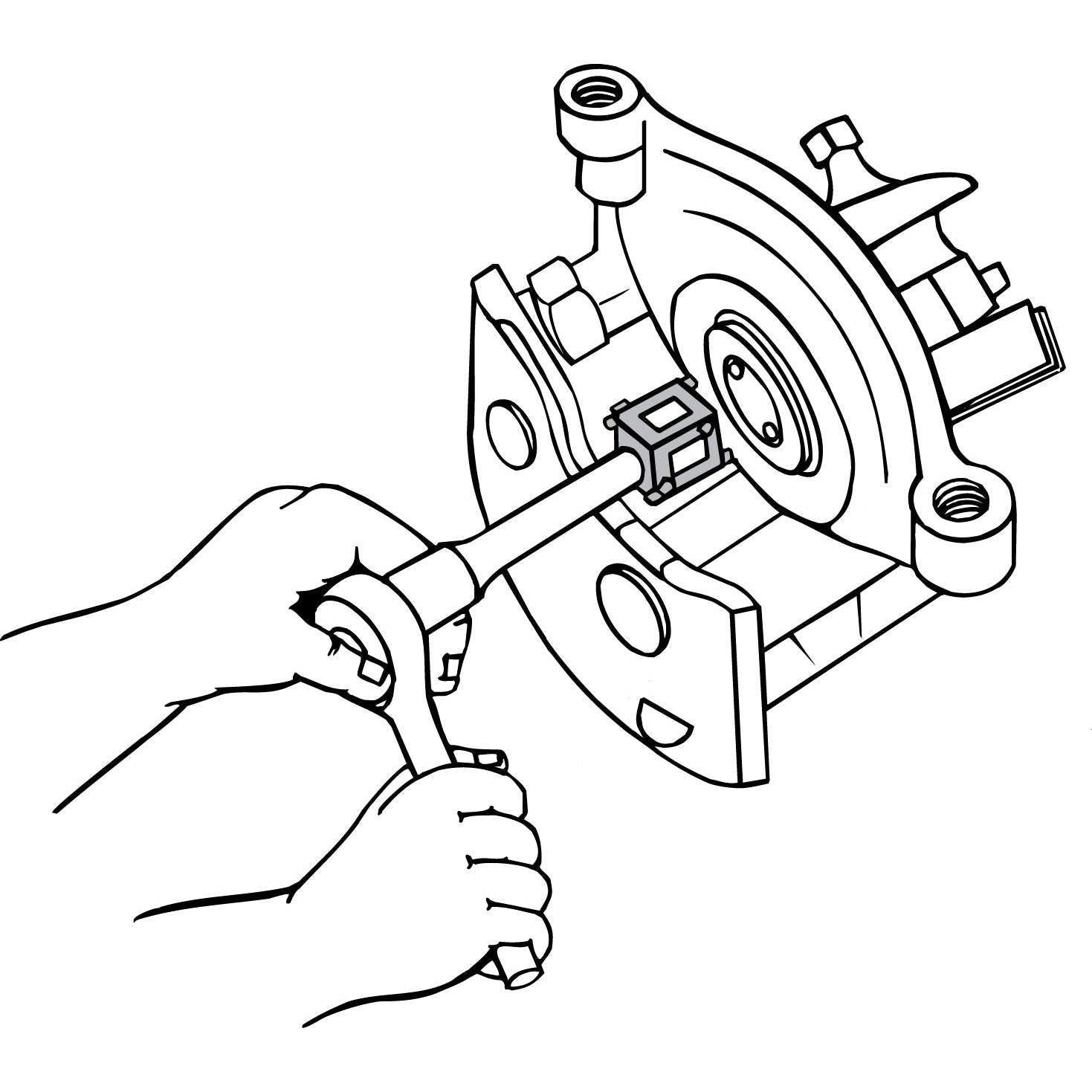 LST 28600 Lisle Disc Brake Piston Tool