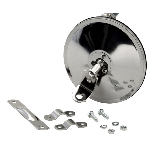 LTG 28663 Grote 6" Convex Center-Mount Spot Mirror (L Bracket)